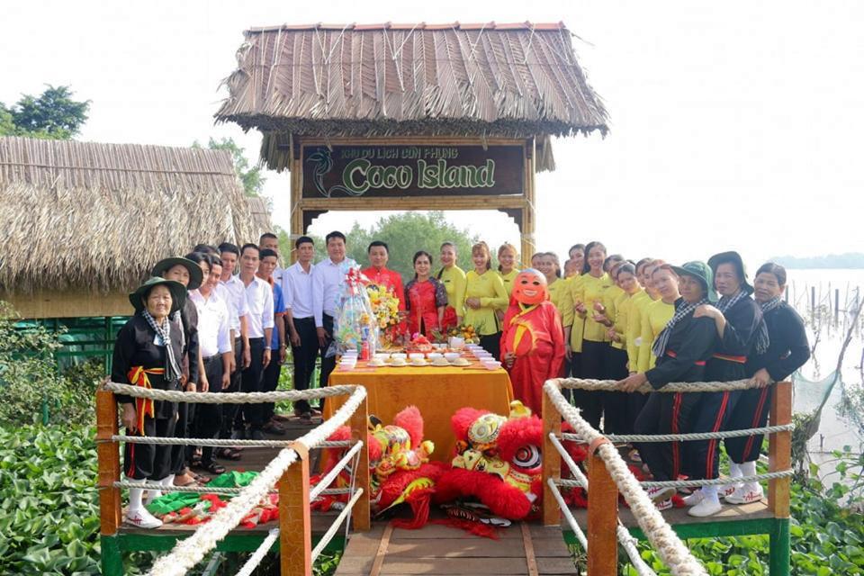 Отель Coco Island Con Phung Ben Tre Экстерьер фото